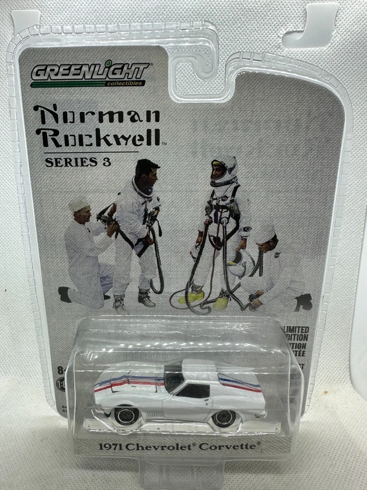 Chevrolet Corvette 1971 - Escala 1:64 Norman Rockwell Series 3 FRETE GRÁTIS - Imagem 1 de 4