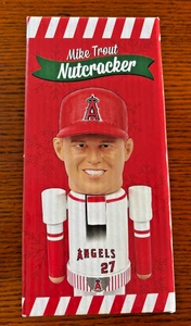 Anaheim/Los Angeles ANGELS BASEBALL MIKE TROUT NUTCRACKER ~ 22.06.18 - Neu*Weihnachten - Bild 1 von 2