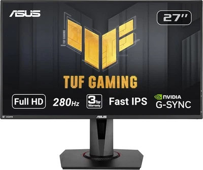 ASUS TUF Gaming VG279QM 27" IPS LED Computer Monitor - 90LM05H0-B013B0 - Image 1 of 4