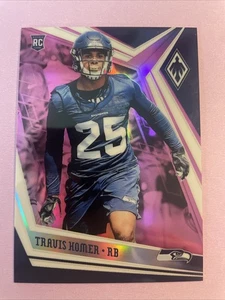 2019 Panini Phoenix Pink #147 Travis Homer /199 Seattle Seahawks - Bild 1 von 3