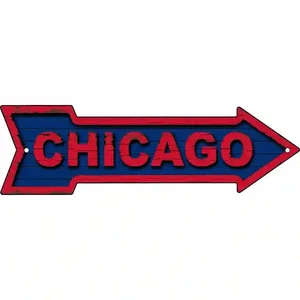 Chicago Colors Neuheit Metallpfeil Schild - Bild 1 von 6