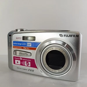 Fujifilm FinePix F650 Compact Digital Camera 6.0Megapixel Tested - No Charger  - Picture 1 of 14