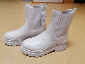 Stiefeletten von Stradivarius in weiß Größe 37, plateauschuhe - Bild 1 von 13