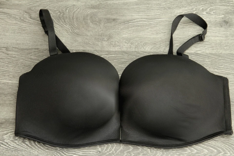 VICTORIA'S SECRET  Bombshell Add-2-cups Push-Up Multi Way Strapless Bra 36 D - Image 1 of 2