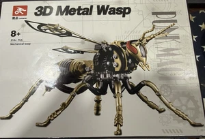 3D Metal Wasp Mechanical Punk Wasp Model - Picture 1 of 4