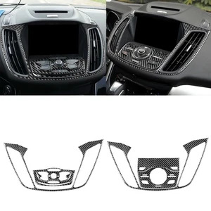 Carbon Fiber Accessories Car Interior Center Air For Ford Escape Kuga 2013-2016 - Picture 1 of 19