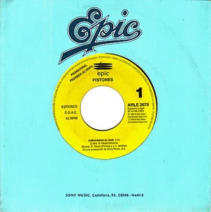 7" promo PISTONES caravanas al sur SPAIN 1992 MINT SINGLE 45 - Bild 1 von 1