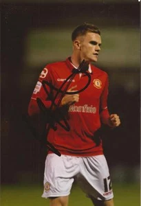 CREWE: OLIVER TURTON SIGNED 6x4 ACTION PHOTO+COA - Picture 1 of 1