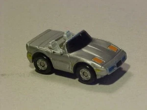 Vintage 1.2" 1984 Chevrolet Corvette Conv. Micro Galoob 1/100 Plastic MINT Loose - Picture 1 of 5
