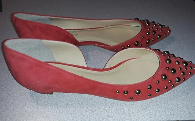 Ivanka Trump Mujer Tappin2 Cuero Punta Deslizable Planos - Nuevo 8M Foto 1 de 4