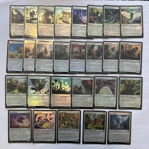 MTG ~ Bloomburrow ~ Lote de 128 tarjetas de papel aluminio ~ Raras/Comunes ~ Sin duplicados - Imagen 1 de 22