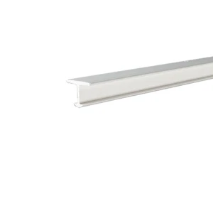 1 T - Schiene weiss Gardinenschiene Innenlauf Gardine Flächen Vorhang Brett - Bild 1 von 2