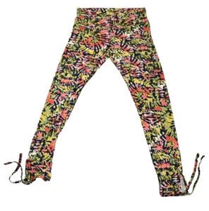 Bobbie Brooks Tie Dye Ties at Ankle High Rise Soft Legging Stretch Multicolor XL - Picture 1 of 13
