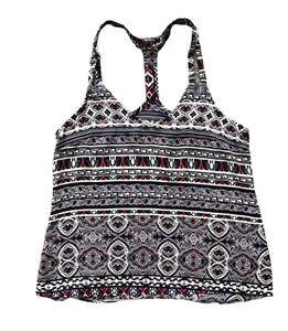 Top Charlotte Russe Halter Ligero Mujer Mediano Multi Floral Top Transparente - Imagen 1 de 4