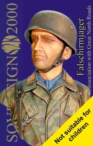 Sovereign 2000 - Segunda Guerra Mundial paracaidistas BUST - S2KB002 - Imagen 1 de 4