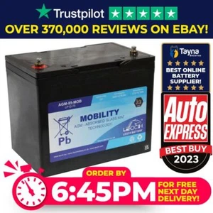 Leoch AGM 85 Mobility Battery 12V 85Ah