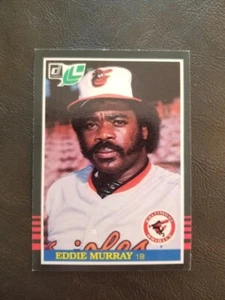 EDDIE MURRAY 1985 DONRUSS LEAF BASEBALL CARD #203 BALTIMORE ORIOLES - Picture 1 of 2