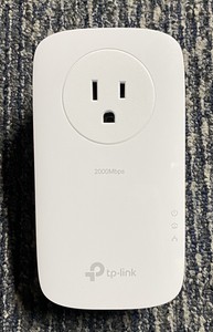 TP-Link AV2000 2-Port Gigabit Passthrough Powerline Adapter TL-PA9020P 2000Mbps