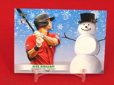 Alex Kirilloff RELIC RC 2021 Topps Walmart Holiday Mega - Image 1 of 2