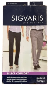 Sigvaris Select Comfort 30-40 mmHg Compression Sock Thigh High 1 UNIT NOT A PAIR - Picture 1 of 5
