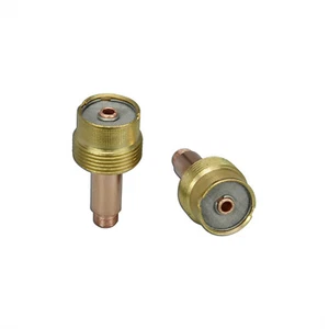 TIG Gas Lens Collet Bodies Large Diameter 45V63 4.0mm Fit WP 17 18 26 2pk - Picture 1 of 7
