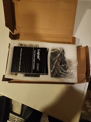 Lepai LP-2020TI черный серебристый Hi Fi стерео цифровой аудио мини усилитель. - Изображение 1 из 2