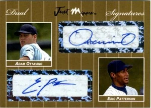 2007 Adam Ottavino * Eric Patterson *  Autograph Rookie GOLD Auto #/10 - Picture 1 of 1