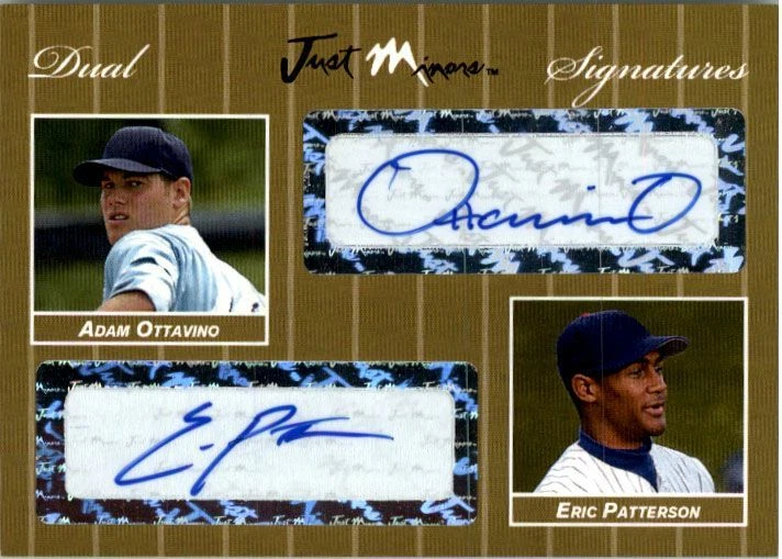 2007 Adam Ottavino * Eric Patterson *  Autograph Rookie GOLD Auto #/10 - Image 1 of 1