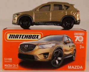 MATCHBOX POWER GRABS #51 Mazda CX-5, 2023 issue (NEW in BOX) - Picture 1 of 3