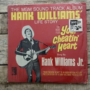 Hank Williams Jr. Your Cheatin' Heart Life Story Soundtrack Vinyl LP MGM SE-4260 - Picture 1 of 14