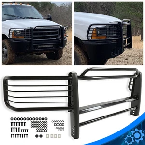 For 99-07 Ford F250-F550 SD/Excursion Bumper Brush Grille Guard Protector Black - Picture 1 of 12