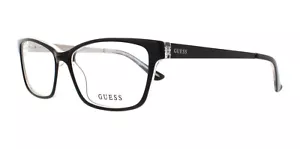 GUESS GU2538 Black 003 Plastic Optical Eyeglasses Frame 53-15-135 GU 2538 RX AB - Picture 1 of 2
