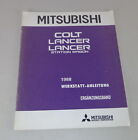 Manuel D'Atelier Mitsubishi COLT / Lancier (Break) Supplément Bauajahr 1988