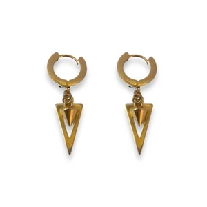 Spike Dangle Drop Earrings for Men Women Streetwear Punk Hip Hop Unisex Style - Picture 1 of 6