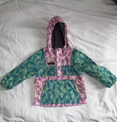 Obermeyer Finn Windbreaker Girls  Jacket/Shell Top Size S - Image 1 of 4