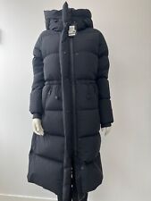 Mackage Ladies Ishani Light Down Coat With Hood Black Size XL NWT