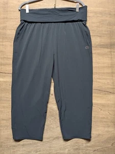 Calia Wmns Gr. M schwarz überall Überschlag leichte Caprihose Gym Tanz Yoga - Bild 1 von 12