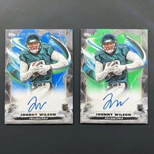 2024 Topps Inception Johnny Wilson Rookie Auto RC /10 & /150 On Card Eagles - Picture 1 of 6