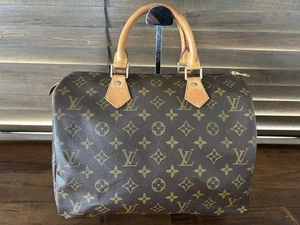 Auténtico bolso de mano LOUIS VUITTON Speedy 30 con monograma M41526 LV C277 - Imagen 1 de 18