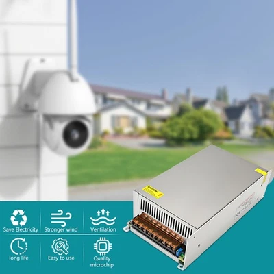 AC 110V/220V To DC 12V 60A 720W Transformer Switch Power Adapter For Led Strip - Image 1 of 4