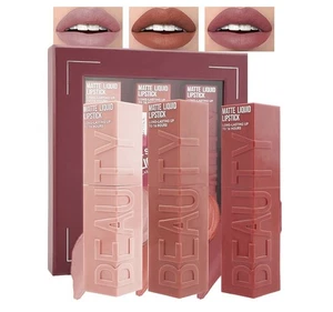 Lápiz labial líquido mate MLSmile de 3 piezas, de larga duración, ver foto para conjunto de colores - Imagen 1 de 6