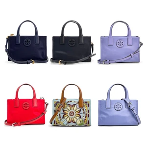 Bolso Bandolera Tory Burch Ella Extra Pequeño Mini Top Cremallera Nylon - Imagen 1 de 36