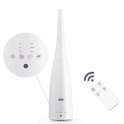 Warm and Cool Mist Humidifier for Home/Bedroom with Remote Control 2.3L Smart... - Image 1 of 4