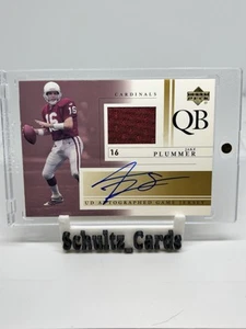 2001 Upper Deck Auto Game Jerseys Jake Plummer #JP-AJ Auto - Picture 1 of 5