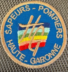 ECUSSON PATCH SAPEURS POMPIERS  DE LA HAUTE GARONNE (ECU 86) - Picture 1 of 2
