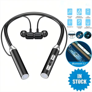 Universal Waterproof Earphone Wireless Sports Headphones For iPhone Samsung - Picture 1 of 13