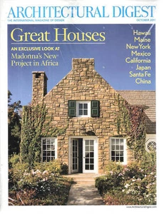 Modonna's Project in Africa: Architectural Digest Design Magazine ~Free Shipping - Picture 1 of 1