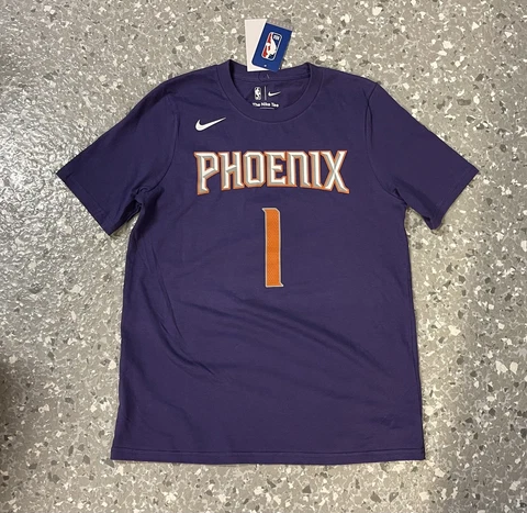 Devin Booker Phoenix Suns Nike Jersey Shirt Youth Medium New With Tags Cover
