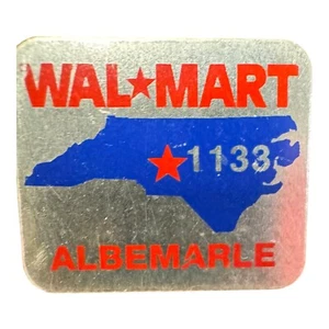 Vintage Walmart Anstecknadel Sammlerstück Albemarle NC #1133 Mitarbeiter Mitarbeiter - Bild 1 von 1