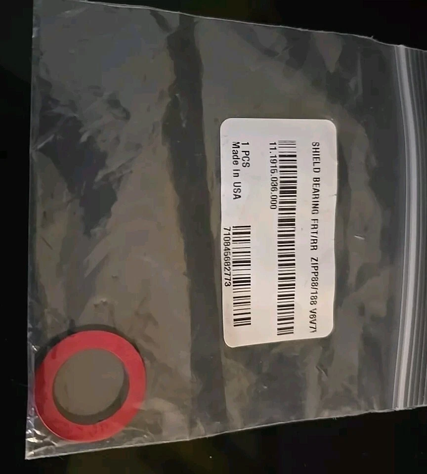 Zipp 88/188 (V6, V7, V8) Bearing Shield Front or Rear, Each - Image 1 of 4